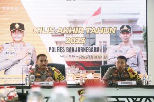 93 Kasus Kejahatan Berhasil Polres Banjarnegara Ungkap Sepanjang Tahun 2023