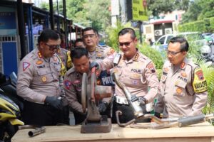 Polda Jateng Larang Knalpot Brong dan Klakson Kapal Saat Kampanye Terbuka