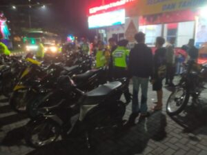 Ratusan Knalpot Brong, Diamankan saat Perayaan Malam Tahun Baru di Sukoharjo