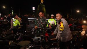 Ratusan Knalpot Brong, Diamankan Polres Sukoharjo saat Malam Tahun Baru