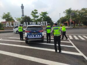 Kehadiran Satgas Kamseltibcar Lantas, Kunci Keselamatan Arus Lalu lintas di Pati Selama Nataru