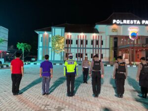 Personel Polresta Pati Giat Patroli dan Amankan Kantor Pemilu Menjelang Pemilu 2024