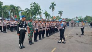 Kompetisi Liga 2 Persipa Vs Sulut United, Ratusan Personel Polresta Pati Diterjunkan ke Stadion Joyokusumo