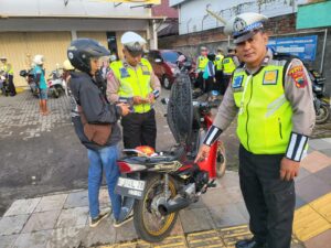 Sasar Pelanggar Knalpot Brong, Polresta Pati Berikan Sanksi Tegas