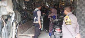 Beri Himbauan ke Penjual Knalpot, Polsek Juwana Tindak Lanjuti Maklumat Kapolda Jateng