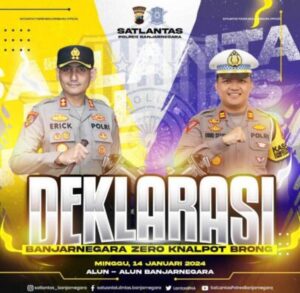 Polres Banjarnegara Minggu ini Akan Menggelar Deklarasi Zero Knalpot Brong