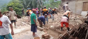 Longsor Landa Dua Desa di Banjarnegara