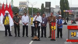 Jembatan Pemali Pantura Brebes Diresmikan Jokowi