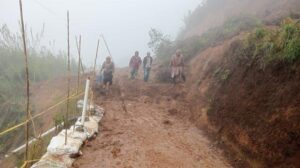 Bencana Longsor Landa Desa Gerlang Batang, Beberapa Rumah Rusak dan Putus Jalan Utama Desa