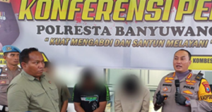 3 Pemuda Penyebar Hoax Polisi Terima Suap Ijin Battle Sound di Ciduk Polresta Banyuwangi