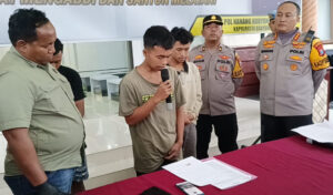 Tiga Pemuda Lugu Penyebar Hoax Polisi Terima Suap Ijin Battle Sound Sumbersewu di Ciduk Polisi