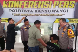 Polresta Banyuwangi Amankan Penyebar Hoaks Polisi Minta Suap untuk Izin Battle Sound