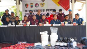 Digerebek, Pembuatan Happy Water dan Sabu di Semarang Dikirim ke Kota-Kota Besar