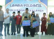 Ajang Inspiratif, Lomba Pildacil Piala Kapolres Klaten Digelar Meriah