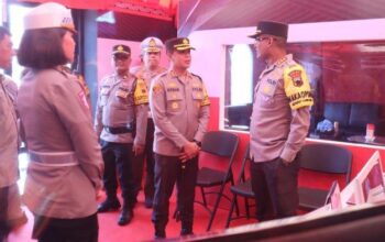 Antisipasi Arus Mudik, Waka Polda Jateng Cek Pos Pengamanan di Purbalingga