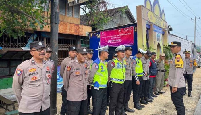 Antisipasi Gangguan Keamanan, Polres Grobogan Bangun Pos Pengaman Lebaran