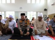 Doa untuk Rekan Gugur, Polresta Malang Kota Laksanakan Salat Gaib