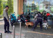 Jelang Hari Besar, Sterilisasi Mal di Grobogan Diperketat dengan Anjing Pelacak