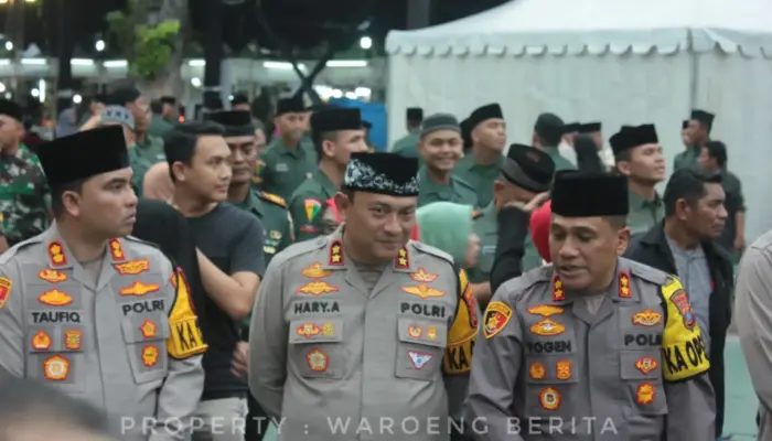 Kapolres Humbahas Ikut Safari Ramadhan, Sambangi Masjid Raya Al Mashun Medan