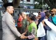 Kapolresta Malang Kota Bersama GMNI Jatim Bantu Warga dengan 2.000 Paket Sembako