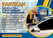 Mudik Lancar, Polda Jateng Imbau Pemudik Siapkan Saldo Tol yang Cukup