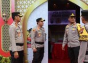 Pastikan Pengamanan Ops Lilin 2025, Wakapolda Jateng Cek Pos Terpadu Kendal