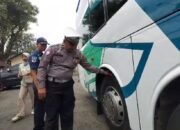 Seluruh Bus AKAP di Jepara Diperiksa, Ramp Check Dilakukan untuk Keamanan