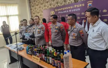 Berbahaya! Lima Pria di Kudus Diamankan karena Meracik 8,4 Kg Petasan