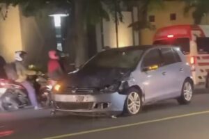 Kecelakaan Maut Menewaskan Driver Ojol di Jalan Sultan Agung Kota Semarang