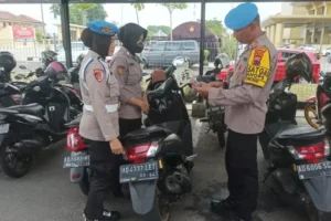 Polres Sukoharjo Gencar Razia Knalpot Brong, Motor Anggota Polisi Tak Luput Kena Pemeriksaan