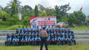 Polres Banjarnegara Ajak Pelajar Tak Pakai Knalpot Brong