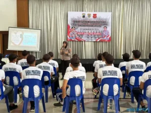 Beri Penyuluhan ke Peserta Diklat Satpam, Polres Sukoharjo Tangkal Radikalisme