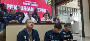 Curi Motor, Tiga Pemuda Mranggen Harus Diamankan Polrestabes Semarang