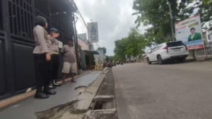 Polrestabes Semarang Ciduk Pencuri Besi Penutup Selokan di Tlogosari Raya Semarang