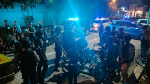 Puluhan Motor Diamankan Polres Rembang saat Razia Knalpot Brong dan Balap Liar