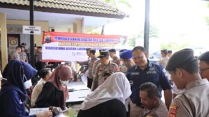 Jelang Pemilu 2024, Sidokkes Polres Rembang Gelar Pemeriksaan Kesehatan