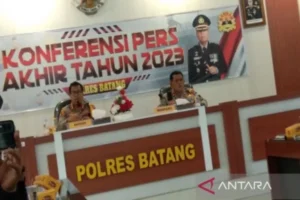 Selama 2023, Polres Batang Catat 519 Kasus Kecelakaan Lalu Lintas