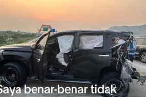 Bus PO Haryanto Tabrak Mobil Pajero di Tol Batang Tegaskan Bahwa Sopir Tidak Kabur