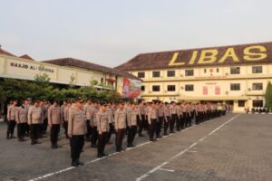 Jelang Tahun Baru Kota Semarang 2024, Polrestabes Semarang Tingkatkan Pengamanan