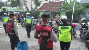 Sambang Sekolah, Satlantas Polres Sukoharjo Gelar Razia Knalpot Brong