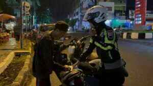 Ciptakan Kamseltibcar Lantas Kondusif, Polres Banjarnegara Tindak Knalpot Brong