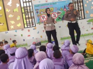 Program PSA, Satlantas Polresta Pati Sambangi TK Aisyiyah 05