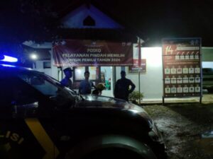 Bhabinkamtibmas dan Babinsa Bersonergi Sambangi Kantor KPU dan Bawaslu