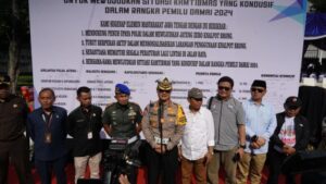 Mewujudkan Pemilu Damai 2024, Polda Jateng Deklarasi Jateng Zero knalpot Brong