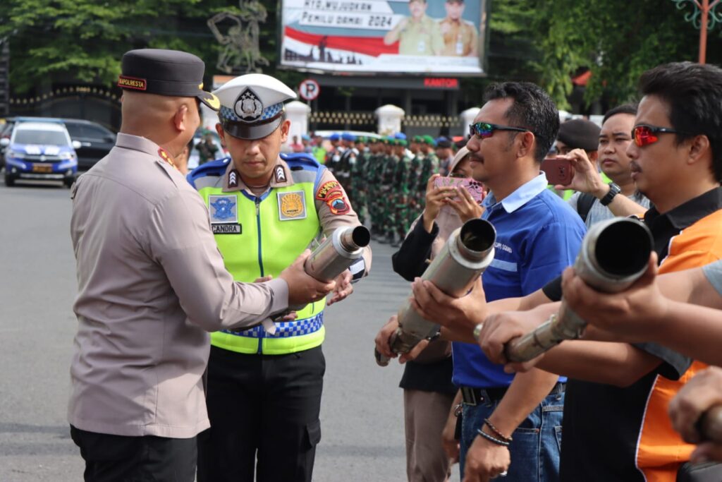 Peresmian Monumen Knalpot Brong: Simbol Penolakan Suara Gangguan Kendaraan di Kabupaten Pati