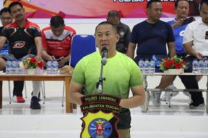 Turnamen Badminton Kapolres Cup Polres Lamandau Resmi Dibuka