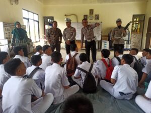 Polresta Pati Gencar Sosialisasi: Pelajar SMK N 4 Dilarang Gunakan Knalpot Brong