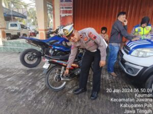 Kompol Asfauri Pimpin Operasi Penertiban Knalpot Brong Berskala Besar