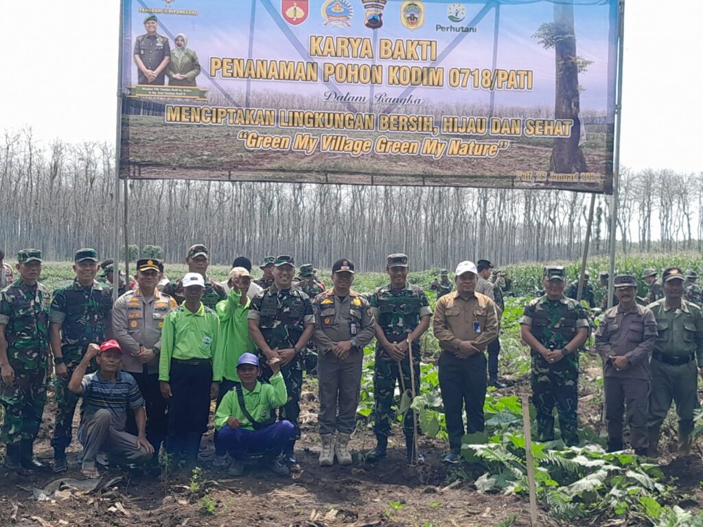 Kapolsek Tlogowungu Iptu Mujahid: Kegiatan Karya Bakti TNI untuk Kesejahteraan Masyarakat