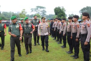 Kapolresta Pati dan Danrem 073 Memimpin Persiapan Pengamanan Kunjungan VVIP